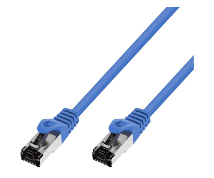 Kabel komputerowy ExtraLink Kat.8.1 S/FTP 15m 40G Niebieski Patchcord LAN miedź skrętka